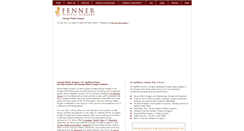 Desktop Screenshot of fennerplasticsurgery.com